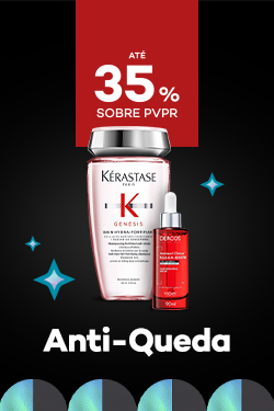 Anti queda com destaque promocional at&eacute; 35% sobre pre&ccedil;o de Venda ao P&uacute;blico Recomendado